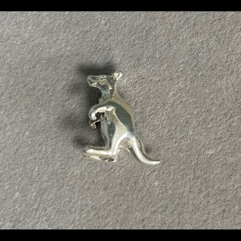 Sterling Silver Kangaroo Charm - Pandora Compatable